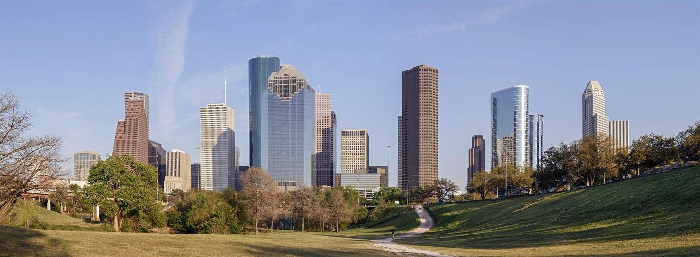 downtown houston skyline